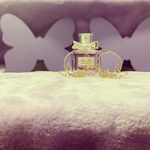 Brand new Butterfly hoop earrings in gold